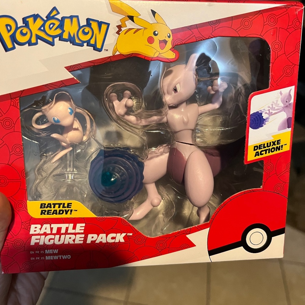 Mew & Mewtwo Battle Figure Pack